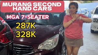 MURANG SECOND HAND CARS 7SEATER 287K 328K repocars usedcars [upl. by Titania360]