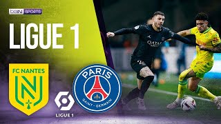 Nantes vs PSG  LIGUE 1 HIGHLIGHTS  021724  beIN SPORTS USA [upl. by Ainivad]