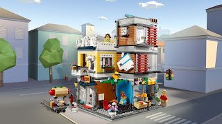 LEGO Creator 31097 Woonhuis dierenwinkel amp café [upl. by Ecirp]