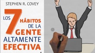 Los 7 Habitos de la Gente Altamente Efectiva por Stephen Covey  Resumen Animado [upl. by Manny]