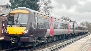 170 110  170 102 at Narborough [upl. by Anniken]