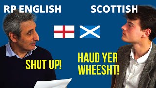 A SCOTSMAN Explains The SCOTTISH Accents to a LONDONER [upl. by Odelle]