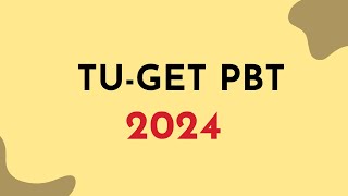 รีวิว TUGET PBT 2024 [upl. by Adnilreb]