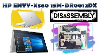 Hp Laptop Disassembly  HP ENVY x360 Disassembly  Hp 15MDR0012DX  SSD Replace  Battery Replace [upl. by Milks851]