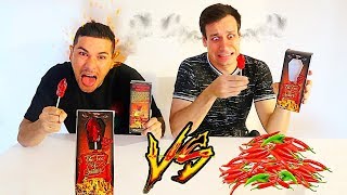 Worlds Hottest Pepper Challenge CAROLINA REAPER [upl. by Ahsini]