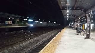 Amtrak Keystone 658 amp NJ Transit Deadhead Train On Opposite Track at Hamilton [upl. by Wein]