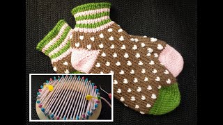 How to knit socks toeup  a stepbystep pattern for beginners [upl. by Blaine]