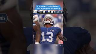 OP OBJ in Madden 16 🔥 madden25 madden football nfl gaming fyp [upl. by Ynnatirb]