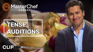 Eric Chongs Tense Audition  MasterChef Canada  MasterChef World [upl. by Lachlan178]