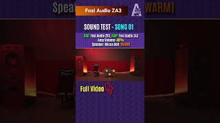 Fosi Audio ZA3 Amplifier Sound Test 1 [upl. by Dov]