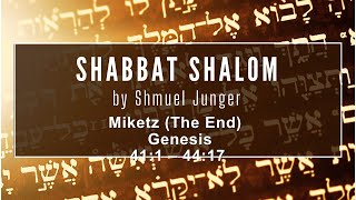 Shabbat Shalom with Shmuel Miketz The End – Genesis 411 – 4417 [upl. by Misak]