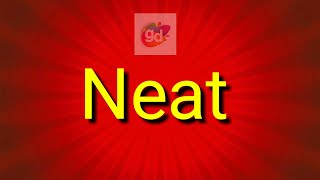 Neat Opposite  Antonym Word with MeaningGoogul Dictionary [upl. by Ahgiel290]