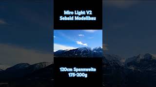 Miro Light V2 Sebald Modellbau 120cm Spannweite Nurflügler [upl. by Undine454]