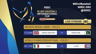 FINALS  WBSC Blind Baseball International Cup 2024  Field I [upl. by Caplan]