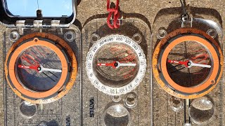 Silva Compass  how to set magnetic declination [upl. by Lrig953]