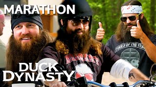 BATTLE OF THE ROBERTSON BROTHERS  2HOUR Marathon  Duck Dynasty [upl. by Oicam]