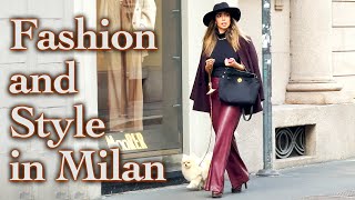 Italian Street Fashion Charm Explore Milan’s Most Stunning Fall Outfits How to dress in November [upl. by Aicram]