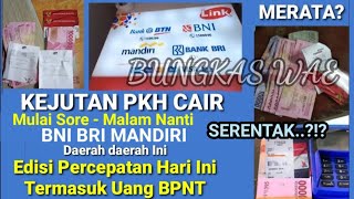 Info Cair PKH amp BPNT Sore IniKejutan Pada Hari Ini Mulai Sore Untuk KKS 4 Bank Merata Cair [upl. by Clyte877]