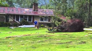 072714 Speedwell TN Tornado Damage [upl. by Viddah]