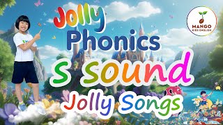 1 Jolly Phonics Songs Group 1  s sound  Phonics Sounds [upl. by Airlia497]