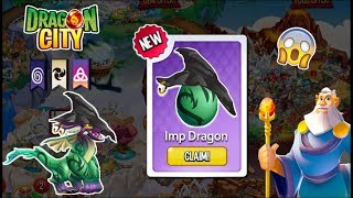 Dragon City  Unlocked Imp DRAGON  Fight PvP EXCLUSIVE CARD PACK [upl. by Garcon]