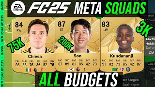 EA FC 25  Best META Starter Squads For All Budgets Roles 50k  100k  150k  250k  500k Team [upl. by Ayek353]