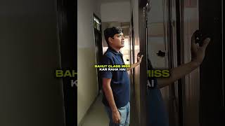 RAID at JEE Aspirants Hostel Room 😮🔥  IIT Motivation Status shorts esaral iitbombay [upl. by Ludovico]