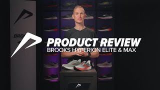 Review Brooks Hyperion Elite amp Hyperion Max [upl. by Hailey137]