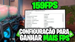 COMO CONFIGURAR O PAINEL NVIDIA GEFORCE PARA MELHORAR O FPS DO VALORANT [upl. by Enelav171]