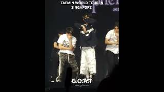 241109 TAEMIN SINGAPORE Ephemeral Gaze GOAT taemin kpop íƒœë¯¼ EphemeralGaze [upl. by Aneeroc154]