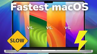 macOS Speed test Monterey vs Ventura vs Sonoma vs Sequoia [upl. by Prussian]