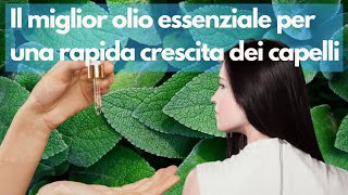 Il miglior olio essenziale per una rapida crescita dei capelli [upl. by Ikceb]