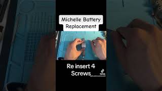 Michelle Battery Replacement [upl. by Ainuj]