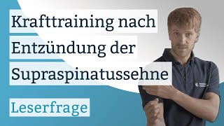 Krafttraining nach Entzündung der Supraspinatussehne  Geht das [upl. by Amoihc]