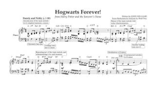 quotHogwarts Foreverquot  Harry Potter and the Sorcerers Stone Score Reduction amp Analysis [upl. by Riem]