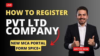 How to register Pvt Ltd company  Private Limited Company Incorporation  Pvt Ltd company in India [upl. by Adym200]