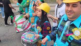 Bateria da Juventude Vareira  domingo de carnaval Arrancada [upl. by Arlyn373]