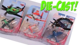 Disney Planes Toys Dusty Skipper and Ripslinger Review [upl. by Alenoel]