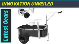 Beach Fishing Cart with Big Wheels  ULTIMATE Test [upl. by Ahab]