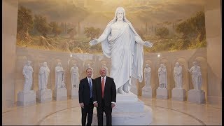 Two Apostles Lead a Virtual Tour of the Rome Italy Temple [upl. by Gruchot]