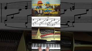 Schumann of foreign lands and peoples  Kinderszenen Op15 No1  relaxing classical music [upl. by Chevy]