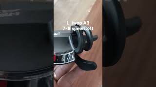 ltwoo A3 78 speed 34T ltwoo bike vsshop shortvideo trendingvideo [upl. by Adnuhsar]