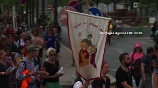 Pentecôte 2018 Pèlerinages de Tradition Traversée de ParisFrance  21 Mai 2018 [upl. by Miah]