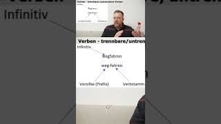 trennbare und untrennbare Verben [upl. by Groark121]