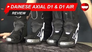 Dainese Axial D1 amp D1 Air Review amp Unboxing  ChampionHelmetscom [upl. by Corron608]