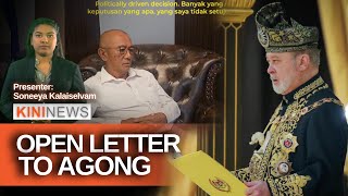 KiniNews Whistleblower pens open letter to Agong reveals video on alleged corruption scandal [upl. by Inga]