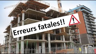 Erreurs fatales à éviter pour construire un bâtiment [upl. by Geffner53]