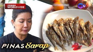 Kara David susubukan ang paghuli ng tawilis sa Batangas  Pinas Sarap [upl. by Ahtamat]