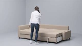 IKEA FRIHETEN Sofabed User Guide [upl. by Egoreg]