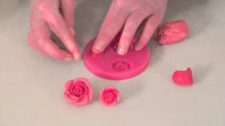 Making marzipan roses [upl. by Emmit]